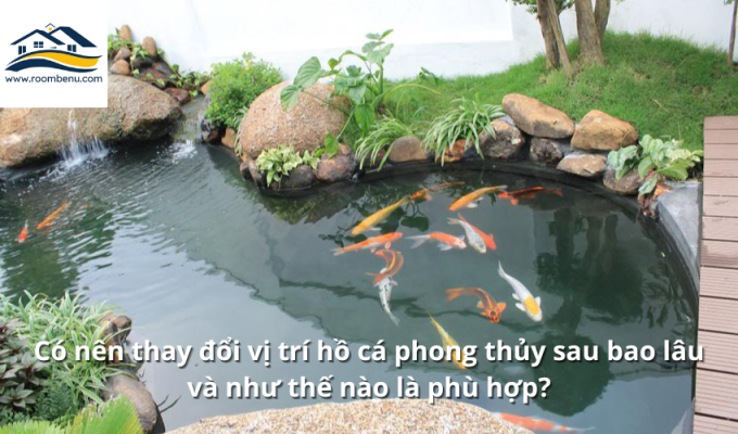 Có nên thay đổi vị trí hồ cá phong thủy sau bao lâu và như thế nào là phù hợp?